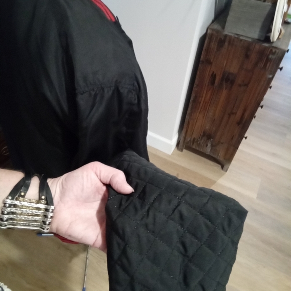 G-NET Size XXL Black and Red Men's Bomber Jacket - Picture 6 of 11